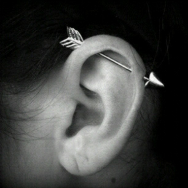 Industrial Piercing [55 Ideas]: Pain 