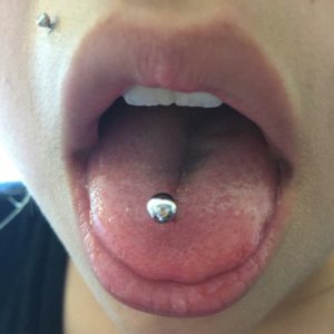 Tongue Piercing Types Chart