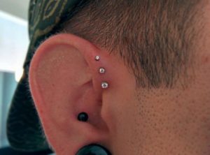 Triple Forward Helix Piercing 50 Ideas Pain Level Healing Time Cost Experience Piercee