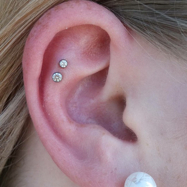 Cartilage Piercing Chart