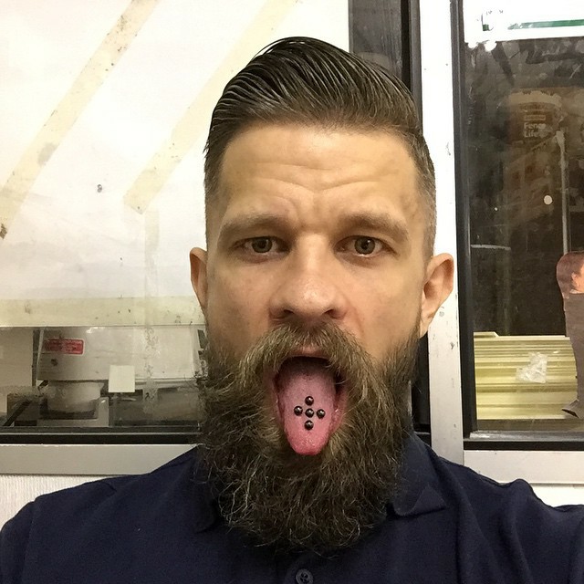 multiple tongue piercing pic