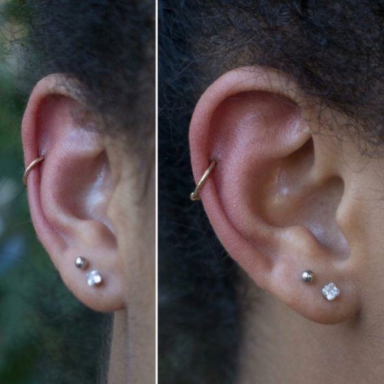 Cartilage Piercing [50 Ideas] Pain Level, Healing Time, Cost