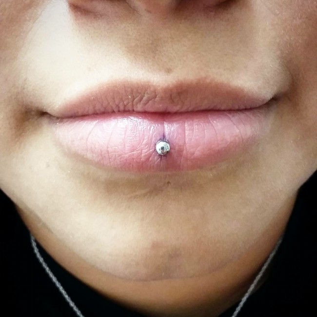 The ashley piercing is notorious for.