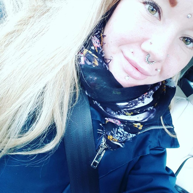 septum and angel bite lip piercing picture