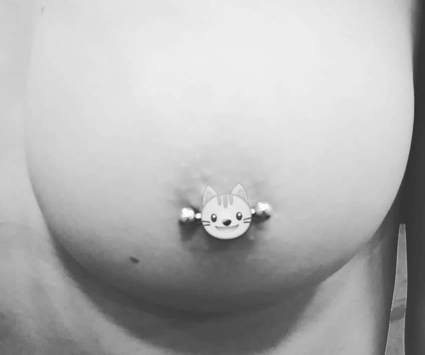 most painful piercing - nipple piercing